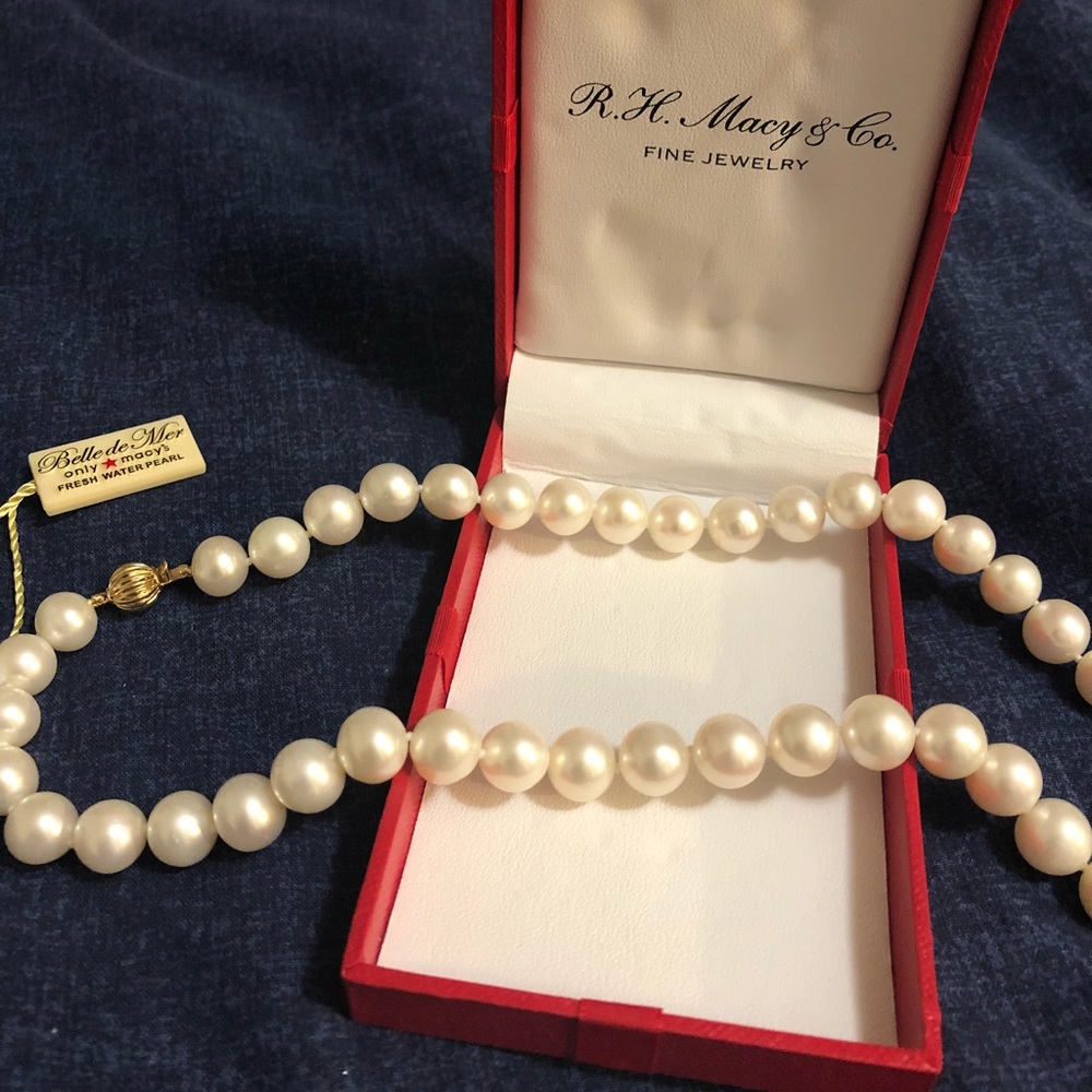 Genuine Pear Necklace